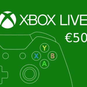 XBOX Live €50 Prepaid Card EU