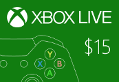 XBOX Live $15 Prepaid Card US